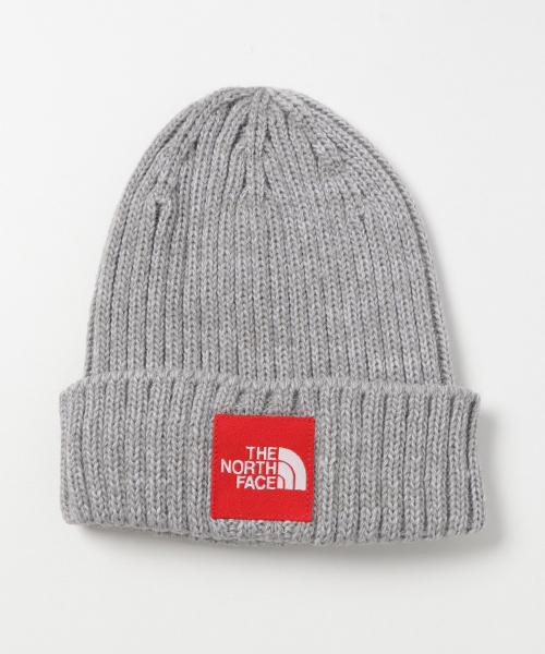 THE NORTH FACE（ザノースフェイス）の「ザ・ノース・フェイス　キッズニットキャップ / カプッチョリッド（ニットキャップ/ビーニー・キッズ・オレンジ/ベビーピンク/エメラルドブルー/ダークブルー/ミックスグレー/マスタード/チャコールグレー/ピンク/イエロー/ブルー/ライトブルー/オレンジ系その他・FREE）」の2枚目の写真