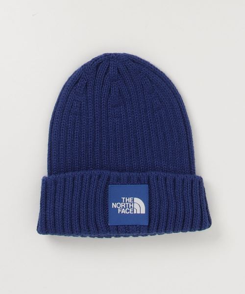 THE NORTH FACE（ザノースフェイス）の「ザ・ノース・フェイス　キッズニットキャップ / カプッチョリッド（ニットキャップ/ビーニー・キッズ・オレンジ/ベビーピンク/エメラルドブルー/ダークブルー/ミックスグレー/マスタード/チャコールグレー/ピンク/イエロー/ブルー/ライトブルー/オレンジ系その他・FREE）」の5枚目の写真