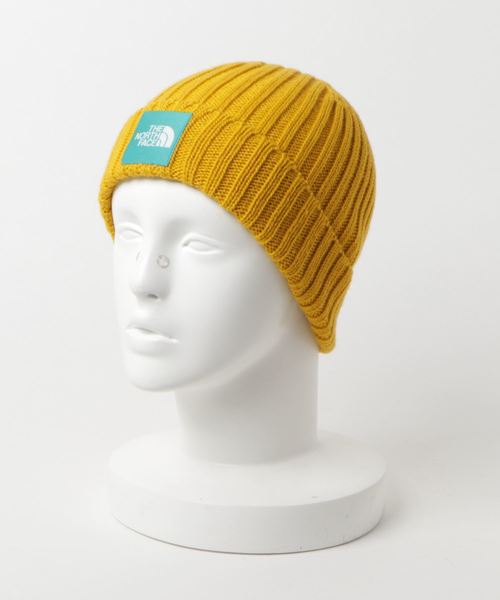 THE NORTH FACE（ザノースフェイス）の「ザ・ノース・フェイス　キッズニットキャップ / カプッチョリッド（ニットキャップ/ビーニー・キッズ・オレンジ/ベビーピンク/エメラルドブルー/ダークブルー/ミックスグレー/マスタード/チャコールグレー/ピンク/イエロー/ブルー/ライトブルー/オレンジ系その他・FREE）」の8枚目の写真