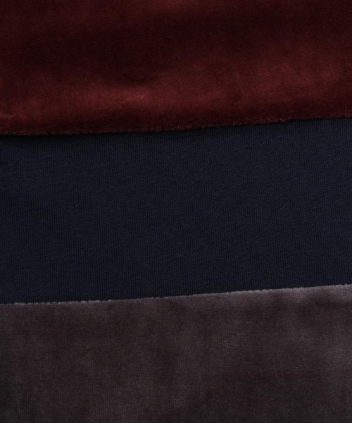 RAGEBLUE（レイジブルー）の「ベロア/スウェット配色クルー/774950（スウェット・メンズ・ネイビー/ブルー/ブラック/キャメル/レッド/ピンク・LARGE/MEDIUM/SMALL）」の13枚目の写真