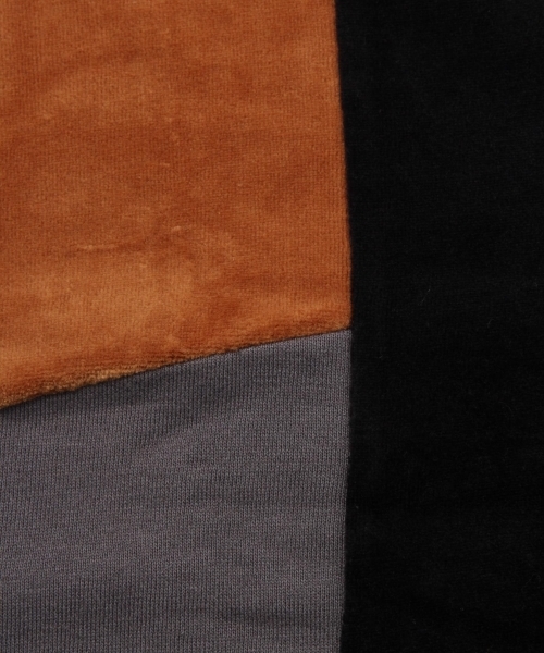 RAGEBLUE（レイジブルー）の「ベロア/スウェット配色クルー/774950（スウェット・メンズ・ネイビー/ブルー/ブラック/キャメル/レッド/ピンク・LARGE/MEDIUM/SMALL）」の8枚目の写真