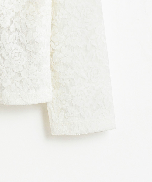 MAJESTIC LEGON(マジェスティックレゴン)の「シャーリングネックレースプルオーバー(Tシャツ/カットソー・レディース・ブラック/オフホワイト/アイボリー・SMALL/MEDIUM)」の22枚目の写真