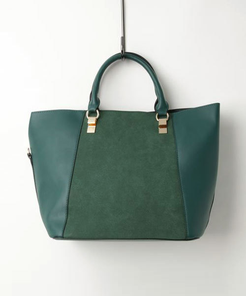 RIVE DROITE(リヴドロワ)の「異素材トート(ハンドバッグ・レディース・グリーン/マスタード/ベージュ・FREE)」の3枚目の写真