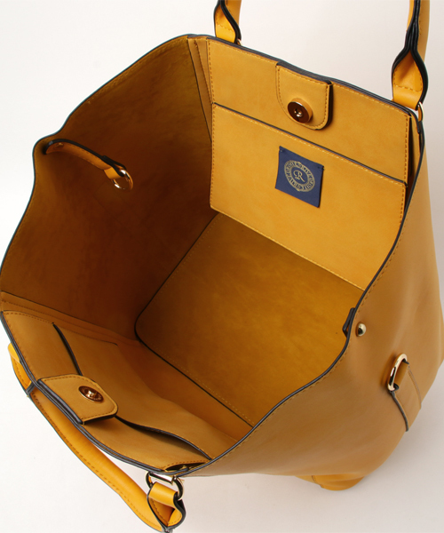 RIVE DROITE(リヴドロワ)の「異素材トート(ハンドバッグ・レディース・グリーン/マスタード/ベージュ・FREE)」の10枚目の写真