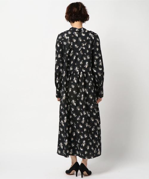 cepo(セポ)の「フラワー2WAYワンピ(ワンピース・レディース・ブラック/ネイビー・M)」の4枚目の写真