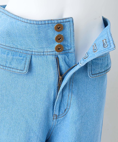 one after another NICE CLAUP（ワンアフターアナザーナイスクラップ）の「マリンデニムパンツ（デニムパンツ・レディース・ネイビー/ブルー・SMALL/MEDIUM）」の13枚目の写真