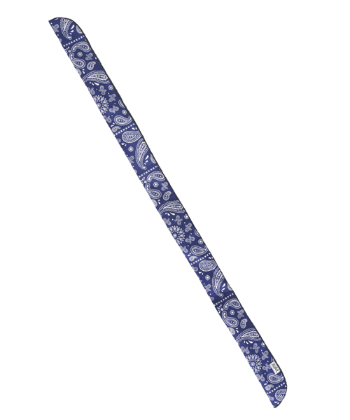 X-girl（エックスガール）の「BANDANA HAIR BAND（ヘアバンド・レディース・レッド/ネイビー・ONE SIZE）」の3枚目の写真