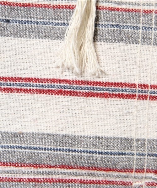 goa(ゴア)の「シーチングストライププルオーバー(パーカー・レディース・ホワイト/レッド・FREE)」の10枚目の写真