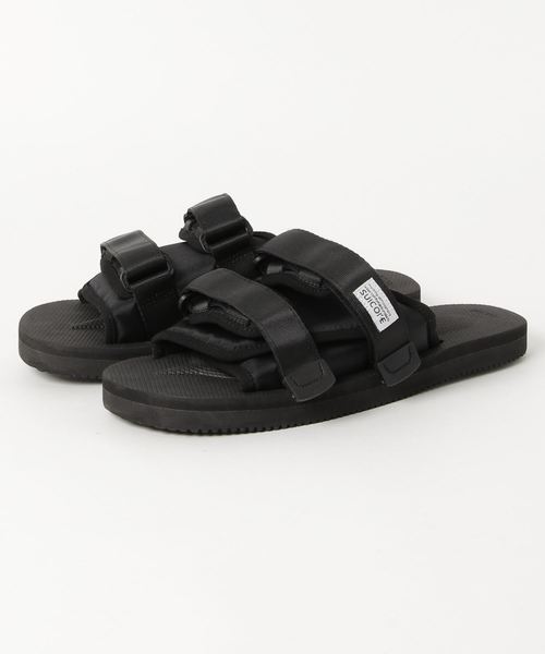 ADAM ET ROPE'(アダムエロペ)の「【SUICOKE】 MOTO-CAB(サンダル・メンズ・ブラック・41/40/42)」の1枚目の写真