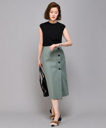 RIVE DROITE | 綿ダブルクロスナロースカート(スカート)