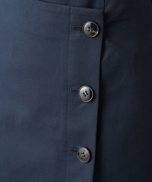 RIVE DROITE（リヴドロワ）の「綿ダブルクロスナロースカート（スカート・レディース・ネイビー/グリーン/キャメル・S/M/L/34/36/38）」の18枚目の写真