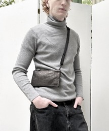 パトリック ステファン / Leather minimini sacoche 'shine' ミニショルダー