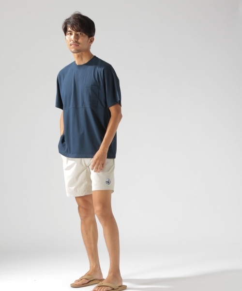 BAYFLOW（ベイフロー）の「ポリコットバックプリント S/S Tシャツ（Tシャツ/カットソー・メンズ・ホワイト/ネイビー/グレー・SMALL/MEDIUM/LARGE）」の10枚目の写真