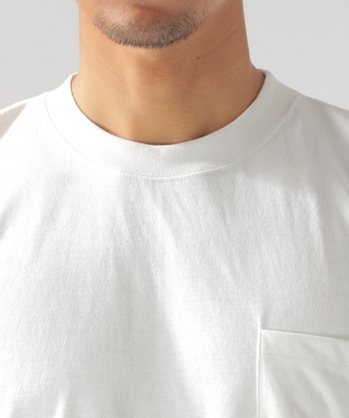 BAYFLOW（ベイフロー）の「ポリコットバックプリント S/S Tシャツ（Tシャツ/カットソー・メンズ・ホワイト/ネイビー/グレー・SMALL/MEDIUM/LARGE）」の18枚目の写真