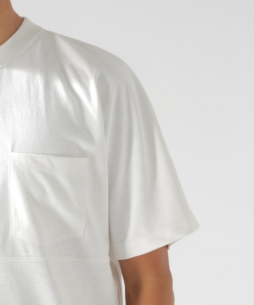 BAYFLOW（ベイフロー）の「ポリコットバックプリント S/S Tシャツ（Tシャツ/カットソー・メンズ・ホワイト/ネイビー/グレー・SMALL/MEDIUM/LARGE）」の20枚目の写真