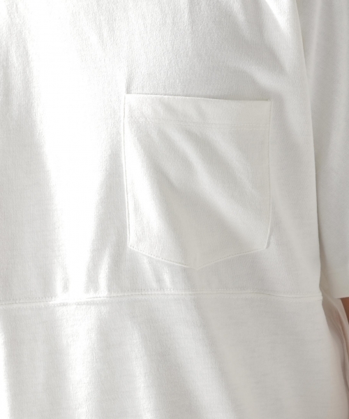 BAYFLOW（ベイフロー）の「ポリコットバックプリント S/S Tシャツ（Tシャツ/カットソー・メンズ・ホワイト/ネイビー/グレー・SMALL/MEDIUM/LARGE）」の21枚目の写真