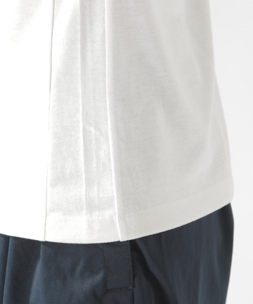 BAYFLOW（ベイフロー）の「ポリコットバックプリント S/S Tシャツ（Tシャツ/カットソー・メンズ・ホワイト/ネイビー/グレー・SMALL/MEDIUM/LARGE）」の22枚目の写真