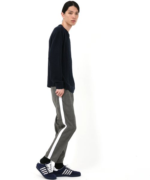 Rocky Monroe(ロッキーモンロー)の「トラウザーパンツ/サイドラインパンツ(その他パンツ・メンズ・ブラウン/グレー/グレー系その他/ブラウン系その他・85/76/79/82)」の8枚目の写真