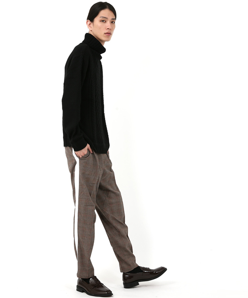 Rocky Monroe(ロッキーモンロー)の「トラウザーパンツ/サイドラインパンツ(その他パンツ・メンズ・ブラウン/グレー/グレー系その他/ブラウン系その他・85/76/79/82)」の11枚目の写真