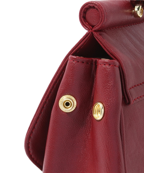 WEGO（ウィゴー）の「WEGO/バーショルダーバッグ（ショルダーバッグ・レディース・ブラック/ワイン・FREE）」の7枚目の写真