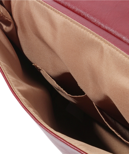 WEGO（ウィゴー）の「WEGO/バーショルダーバッグ（ショルダーバッグ・レディース・ブラック/ワイン・FREE）」の9枚目の写真