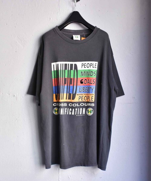 希少 cross colours クロスカラーズ ビックパーカー 90s 踏切り