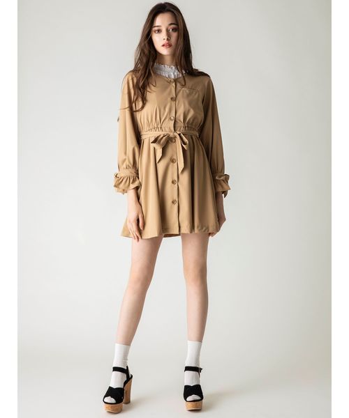 dazzlin（ダズリン）の「コルクヒールサンダル（サンダル・レディース・ブラック/レッド/ベージュ・SMALL/MEDIUM/LARGE）」の5枚目の写真