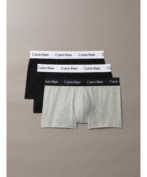 Calvin Klein Underwear（カルバンクラインアンダーウェア）の「コットン ストレッチ　ボクサーパンツ 3 枚パック（ボクサーパンツ・メンズ・ブラック系その他/ブラック系その他2/その他/その他2/ブラック/その他3/マルチ/ホワイト/ホワイト×ホワイト/ブラック系その他4/ブラック系その他3/ブラック系1/ブラック系2/ブラック系その他7/ブラック系/ブラック系3/ブラック系4/ブラック系5/その他4/ブラック系6/ブラック系7/その他5/その他6/ブラック系8/ブラック系9/その他7/その他8/その他9/その他10/ブルー系その他/ブラック系その他5/その他11/ブラック×ブラック/ブラックミックス・S/M/L/XL）」の5枚目の写真