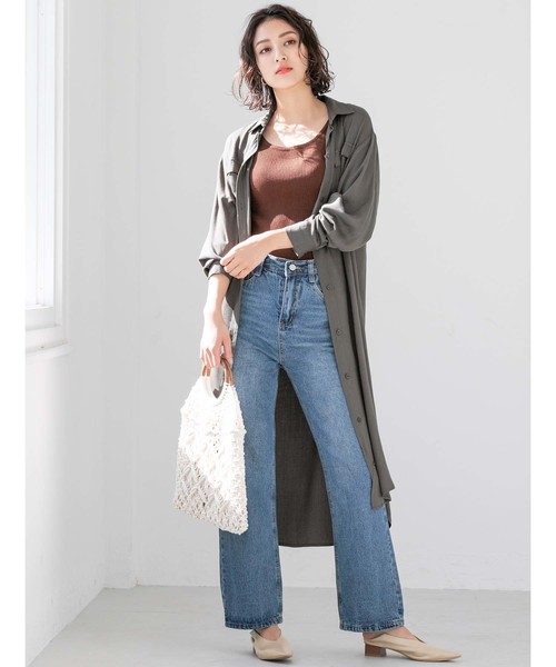 fifth(フィフス)の「ウッドハンドルかぎ編みバッグ(ハンドバッグ・レディース・オフホワイト/キャメル・FREE)」の15枚目の写真