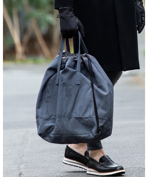 wjk（ダヴルジェイケイ）の「drawstring tote (aging canvas