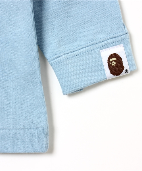 A BATHING APE(アベイシングエイプ)の「BABY MILO(Tシャツ/カットソー・キッズ・サックスブルー/パープル/イエロー/ホワイト・70/80/140/100/120/90/110/130)」の10枚目の写真