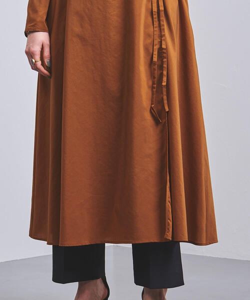 UNITED ARROWS（ユナイテッドアローズ）の「UBCS カシュクール 2WAY ワンピース◆（ワンピース・レディース・ブラック/ブラウン・FREE）」の14枚目の写真