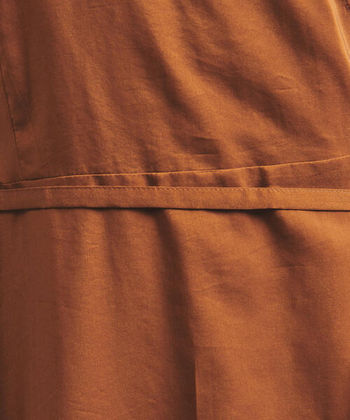 UNITED ARROWS（ユナイテッドアローズ）の「UBCS カシュクール 2WAY ワンピース◆（ワンピース・レディース・ブラック/ブラウン・FREE）」の15枚目の写真