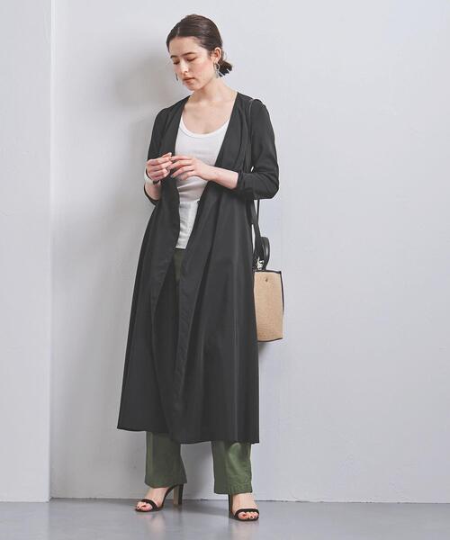 UNITED ARROWS（ユナイテッドアローズ）の「UBCS カシュクール 2WAY ワンピース◆（ワンピース・レディース・ブラック/ブラウン・FREE）」の10枚目の写真