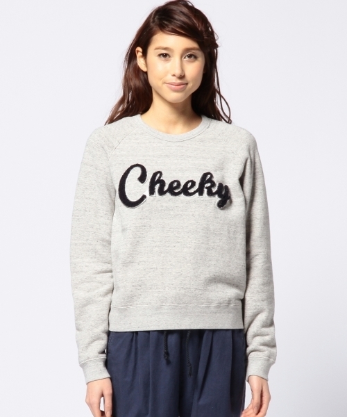 Another Edition(アナザーエディション)の「AE Cheeky SWEAT PO Ⅱ ◆(スウェット・レディース・グレー・フリー)」の5枚目の写真