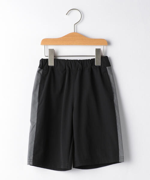 green label relaxing（グリーンレーベルリラクシング）の「【キッズ】〔吸水速乾〕GLRラインショーツ（その他パンツ・キッズ・ブラック/オリーブ・105cm/115cm/125cm/135cm）」の2枚目の写真