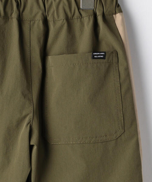 green label relaxing（グリーンレーベルリラクシング）の「【キッズ】〔吸水速乾〕GLRラインショーツ（その他パンツ・キッズ・ブラック/オリーブ・105cm/115cm/125cm/135cm）」の12枚目の写真
