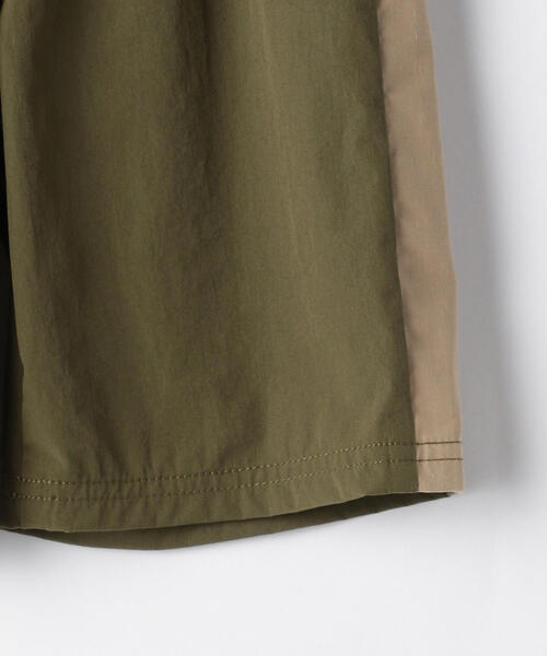 green label relaxing（グリーンレーベルリラクシング）の「【キッズ】〔吸水速乾〕GLRラインショーツ（その他パンツ・キッズ・ブラック/オリーブ・105cm/115cm/125cm/135cm）」の13枚目の写真