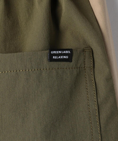 green label relaxing（グリーンレーベルリラクシング）の「【キッズ】〔吸水速乾〕GLRラインショーツ（その他パンツ・キッズ・ブラック/オリーブ・105cm/115cm/125cm/135cm）」の4枚目の写真