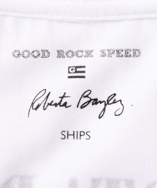GOOD ROCK SPEED(グッドロックスピード)の「SU: ROBERTA BAYLY セルフポートレート Tシャツ ■(Tシャツ/カットソー・メンズ・レッド/ブルー/ホワイト/ライトホワイト・S/M/L/XL)」の8枚目の写真