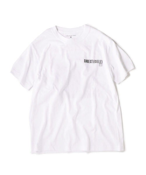 GOOD ROCK SPEED(グッドロックスピード)の「SU: ROBERTA BAYLY セルフポートレート Tシャツ ■(Tシャツ/カットソー・メンズ・レッド/ブルー/ホワイト/ライトホワイト・S/M/L/XL)」の16枚目の写真