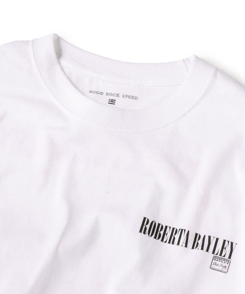 GOOD ROCK SPEED(グッドロックスピード)の「SU: ROBERTA BAYLY セルフポートレート Tシャツ ■(Tシャツ/カットソー・メンズ・レッド/ブルー/ホワイト/ライトホワイト・S/M/L/XL)」の17枚目の写真