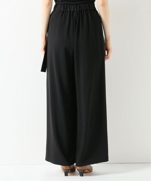 journal standard L'essage(ジャーナルスタンダードレサージュ)の「マットサテンフロントタックパンツ2(その他パンツ・レディース・ベージュ系その他/ブラック・36/38)」の5枚目の写真