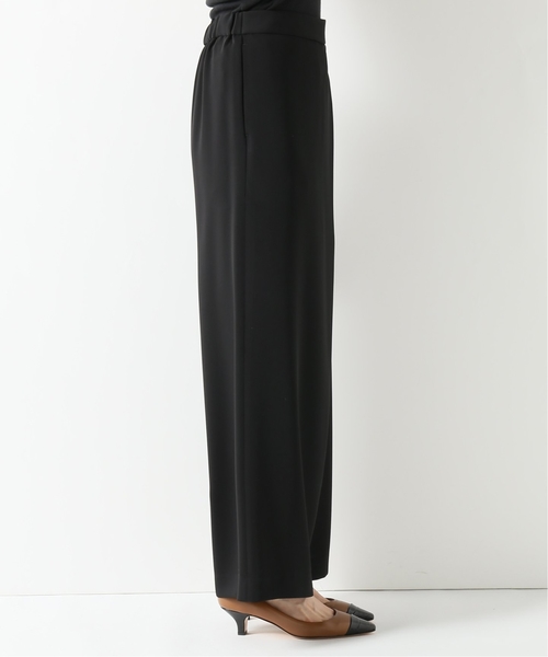 journal standard L'essage(ジャーナルスタンダードレサージュ)の「マットサテンフロントタックパンツ2(その他パンツ・レディース・ベージュ系その他/ブラック・36/38)」の17枚目の写真
