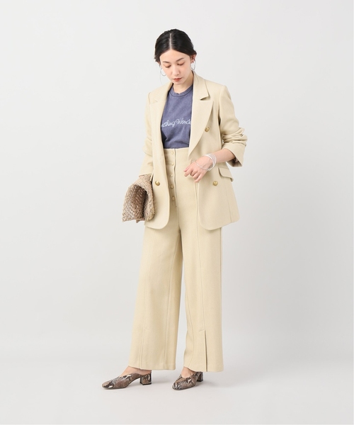 plage（プラージュ）の「SALT+ HERRINBORN WB ジャケット◆（テーラードジャケット・レディース・ブラウン/ホワイト系その他・FREE）」の20枚目の写真