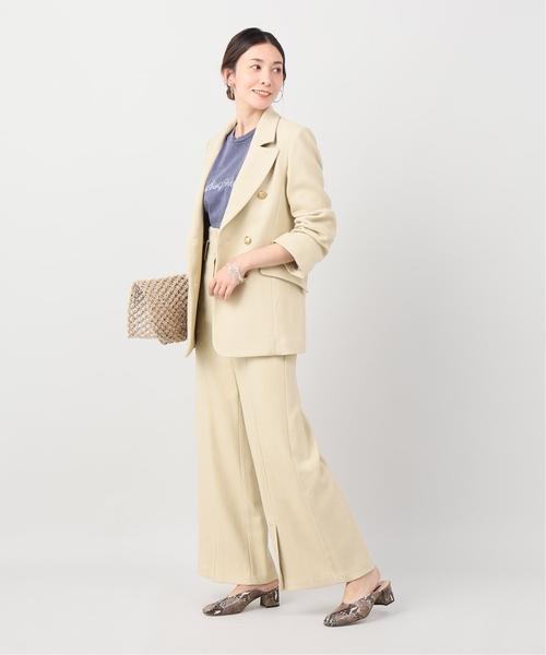 plage（プラージュ）の「SALT+ HERRINBORN WB ジャケット◆（テーラードジャケット・レディース・ブラウン/ホワイト系その他・FREE）」の21枚目の写真