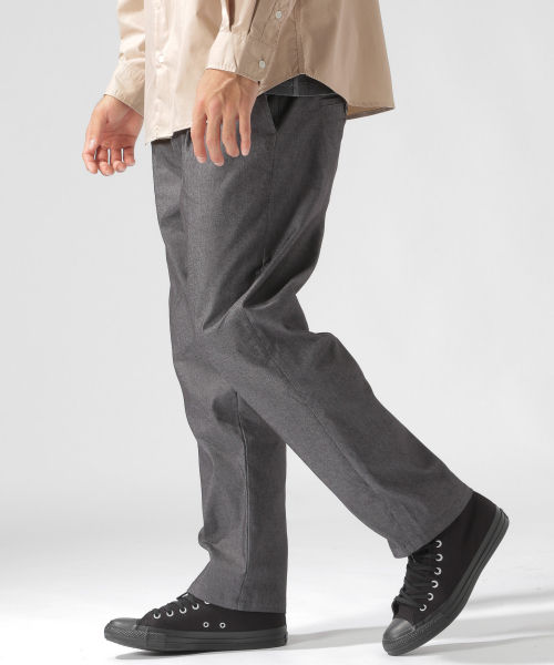 BAYFLOW（ベイフロー）の「TCワイドテーパーパンツ（その他パンツ・メンズ・ブラック/ベージュ/グレー・SMALL/MEDIUM/LARGE）」の3枚目の写真