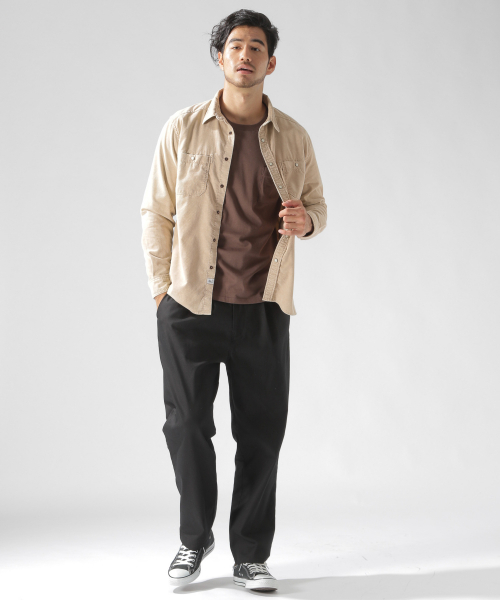 BAYFLOW（ベイフロー）の「TCワイドテーパーパンツ（その他パンツ・メンズ・ブラック/ベージュ/グレー・SMALL/MEDIUM/LARGE）」の11枚目の写真