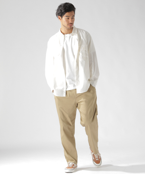 BAYFLOW（ベイフロー）の「TCワイドテーパーパンツ（その他パンツ・メンズ・ブラック/ベージュ/グレー・SMALL/MEDIUM/LARGE）」の12枚目の写真