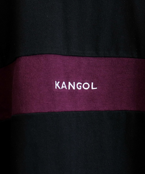 KANGOL（カンゴール）の「KANGOL / カンゴール ビッグロゴロンT（Tシャツ/カットソー・メンズ・ホワイト/ホワイト系その他/ブラック/ブラック系その他/ベージュ/ベージュ系その他/グリーン/グリーン系その他/ワイン/ホワイト系その他2/ブラック系その他2/ベージュ系その他2/グリーン系その他2/レッド系その他2/レッド系その他・M/L）」の17枚目の写真
